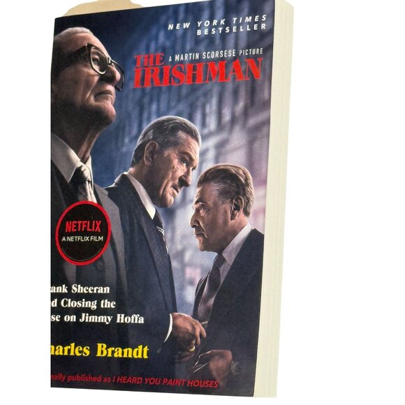 The Irishman Charles Brandt Movie Tie In Paperback True Crime - Picture 2 of 3
